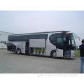 White 12m GTZ6126E3 diesel luxury higher class tourist bus factory